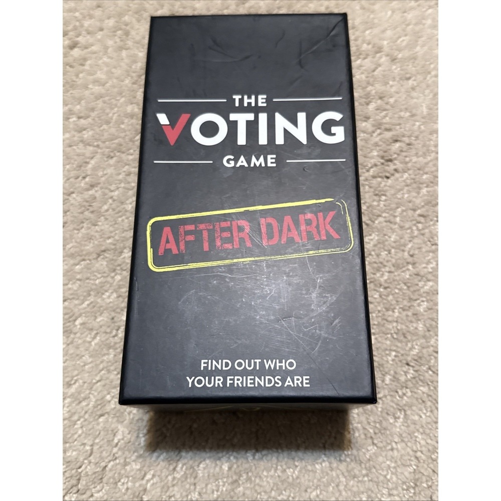 The Voting Game After Dark Adult Party Card Game (Lexi)